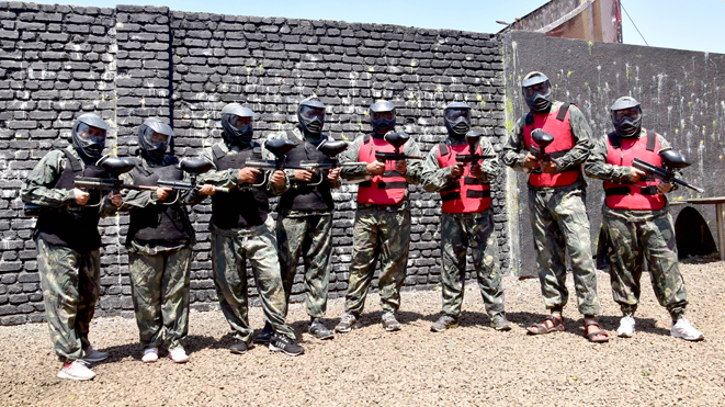 Experience thrilling activity Paintball at Della, Lonavla